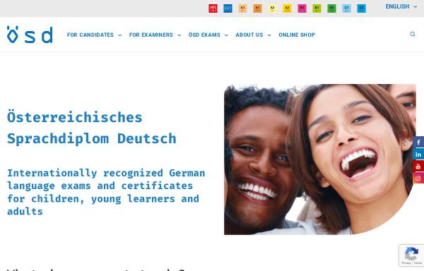 Vorschau von www.osd.at, Österreichische Sprachdiplom Deutsch (ÖSD)