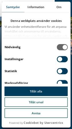 Vorschau der mobilen Webseite www.karlshamn.se, Karlshamn
