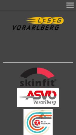 Vorschau der mobilen Webseite www.lsg-vorarlberg.at, LSG Vorarlberg