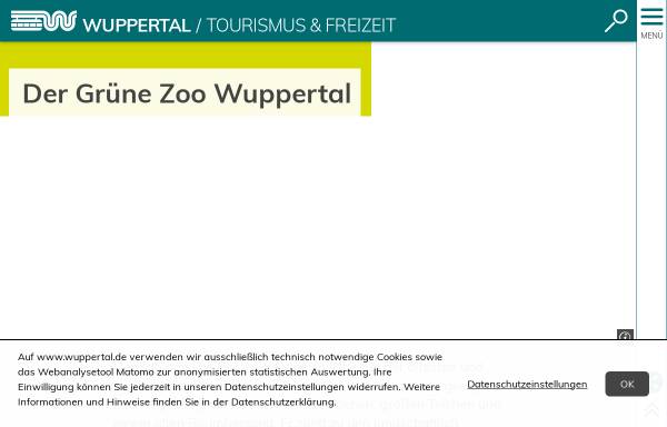 Vorschau von www.wuppertal.de, Zoo-Wuppertal.net