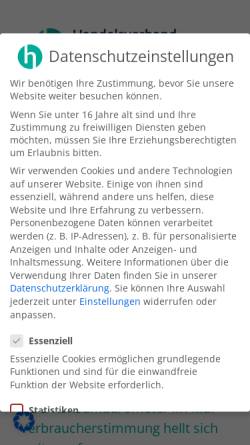 Vorschau der mobilen Webseite www.services24.de, Services24 - Bergisches Land