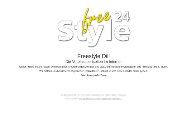 Vorschau von www.freestyle-dill.de, Freestyle Dill - Sport im Lahn-Dill-Kreis