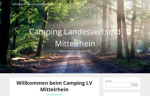 Vorschau von www.camping-lv-mittelrhein.de, Landesverband Mittelrhein im DCC e.V.