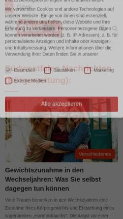 Vorschau der mobilen Webseite www.suedwestfalen-nachrichten.de, Südwestfalen-Nachrichten.de