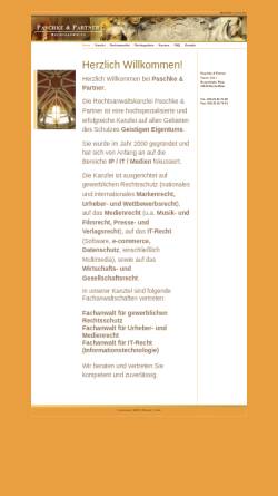 Vorschau der mobilen Webseite www.paschkeundpartner.de, Rechtsanwaltskanzlei Paschke und Partner