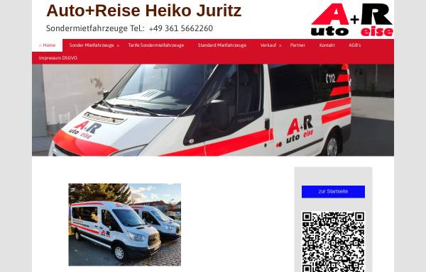 Vorschau von www.autoreisegmbh.de, Auto und Reise GmbH