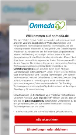 Vorschau der mobilen Webseite www.onmeda.de, Onmeda: Nebenschilddrüsen-Unterfunktion