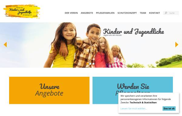 Vorschau von www.jugendhilfe-arnsberg.de, Verein für Kinder- und Jugendhilfe Arnsberg e.V.