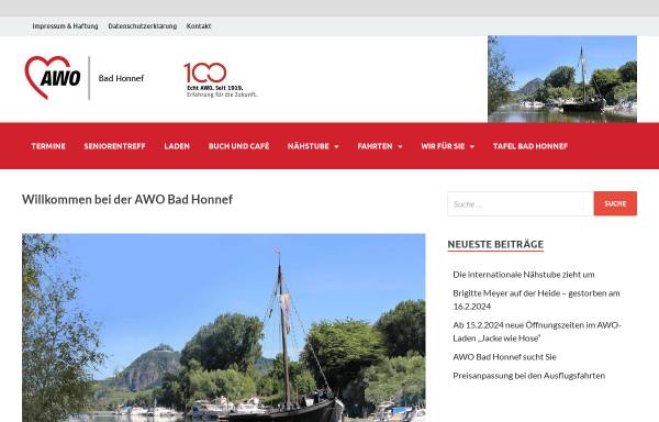 Vorschau von www.awo-bad-honnef.de, AWO Ortsverein Bad Honnef