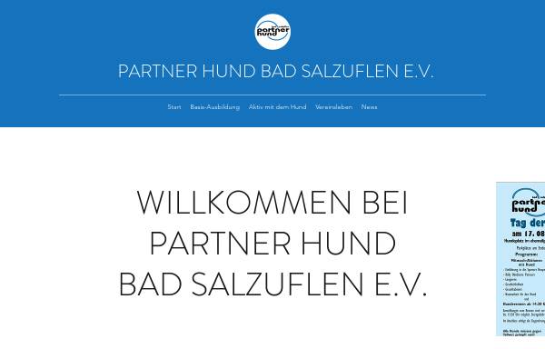 Vorschau von www.partner-hund-ev.de, Partner-Hund e.V.