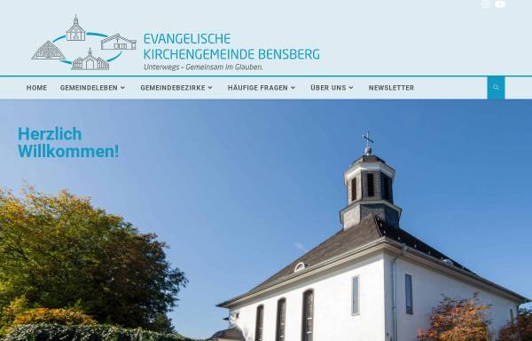 Vorschau von www.kirche-bensberg.de, Evangelische Kirchengemeinde Bensberg