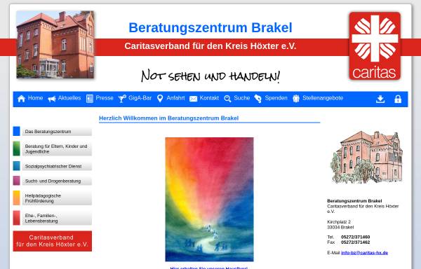 Vorschau von www.bz-brakel.de, Beratungszentrum Brakel