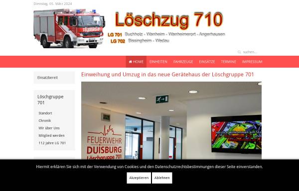 Vorschau von www.lz710.de, Löschzug 710 (LZ710)