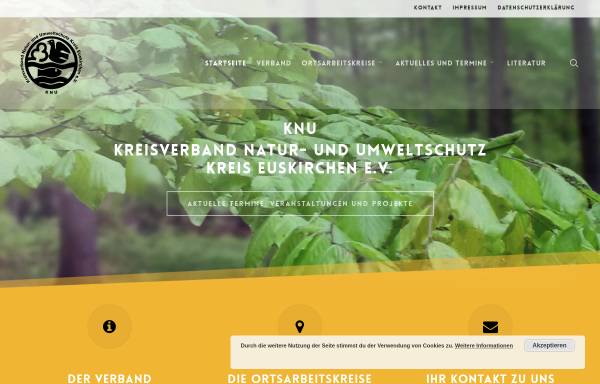 Vorschau von www.knu-euskirchen.de, Kreisverband Natur- und Umweltschutz Euskirchen e.V.