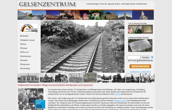 Vorschau von www.gelsenzentrum.de, Gelsenzentrum - Portal für Stadt- und Zeitgeschichte