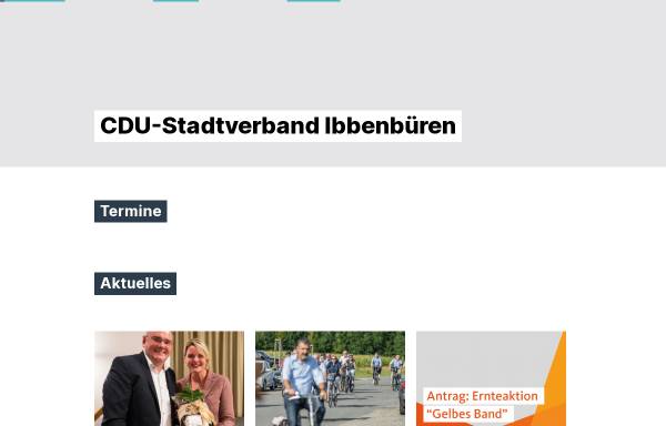 Vorschau von www.cdu-ibbenbueren.de, CDU Ibbenbüren