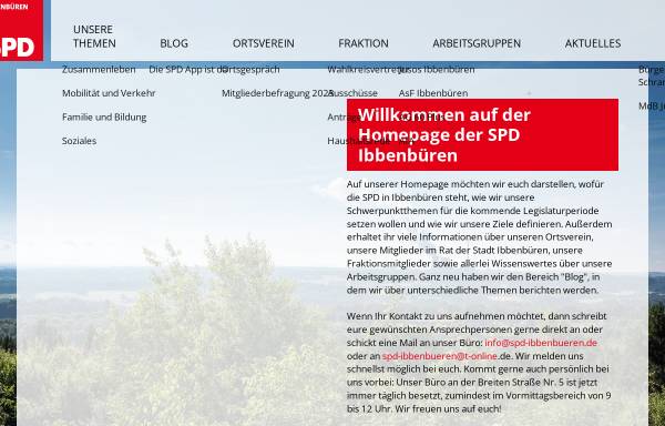 Vorschau von www.ibbspd.de, SPD-Ortsverein Ibbenbüren