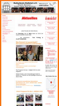 Vorschau der mobilen Webseite www.deele-brosen.de, Deele Brosen