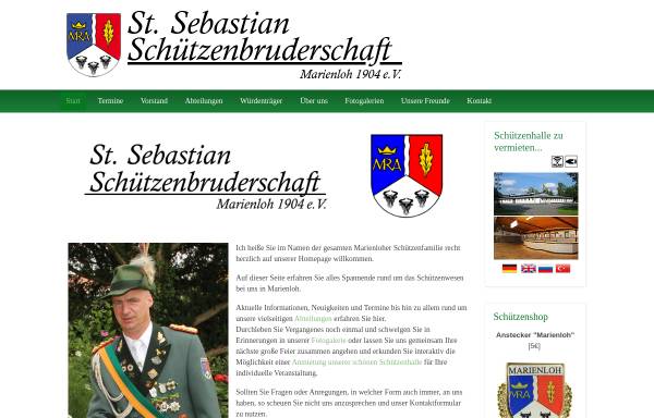 Vorschau von www.schuetzenverein-marienloh.de, Marienloh