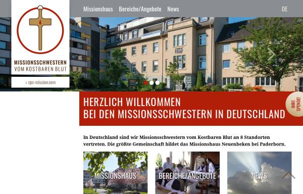 Vorschau von missionshausneuenbeken.de, Neuenbeken Online