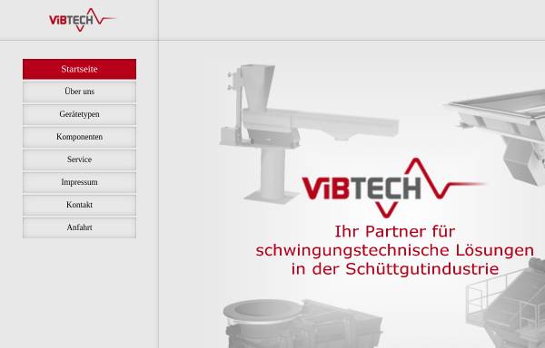 Vorschau von vibtech.de, Vibtech GmbH & Co. KG
