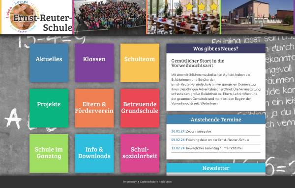 Vorschau von www.ernst-reuter-schule.com, Ernst-Reuter-Schule