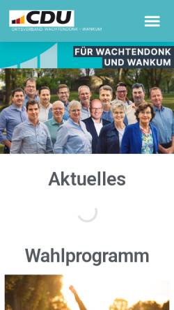 CDU-Gemeindeverbandes Wachtendonk