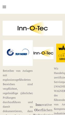 Vorschau der mobilen Webseite www.innotec-oelker.de, Inn-O-Tec, Dipl. Ing. Michael Oelker