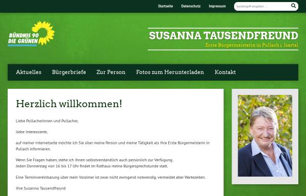 Vorschau von susanna-tausendfreund.de, Tausendfreund, Susanna (MdL)