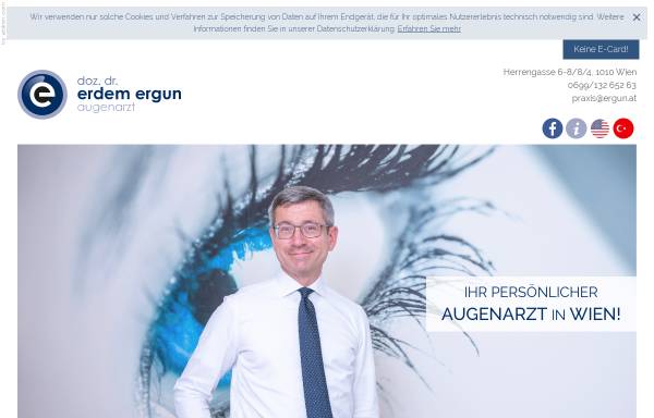 Vorschau von www.ergun.at, Doz. Dr. Erdem Ergun