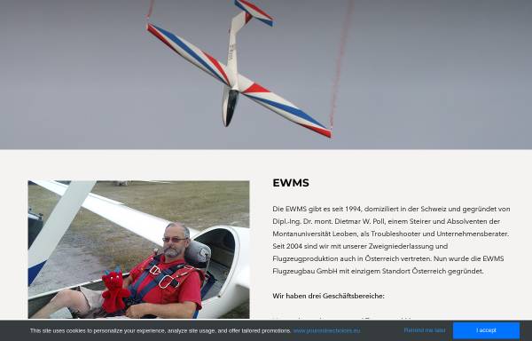 Vorschau von www.ewms.ch, EWMS Technomanagement GmbH
