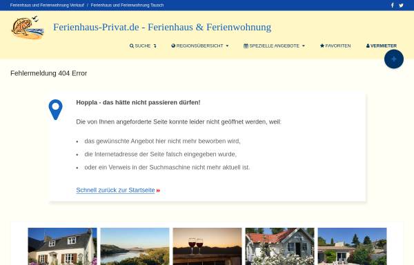 Vorschau von www.ferienhaus-privat.de, 2-Zimmer-Ferienwohnung
