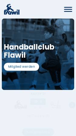Vorschau der mobilen Webseite www.hcflawil.ch, HC Flawil