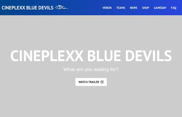 Vorschau von www.blue-devils.at, Cineplexx Blue Devils Hohenems