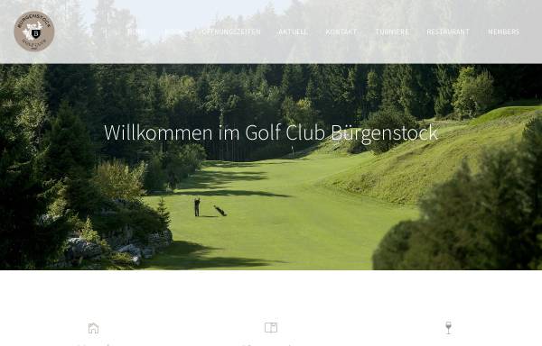 Vorschau von www.golfclub-buergenstock.ch, Golfclub Bürgenstock
