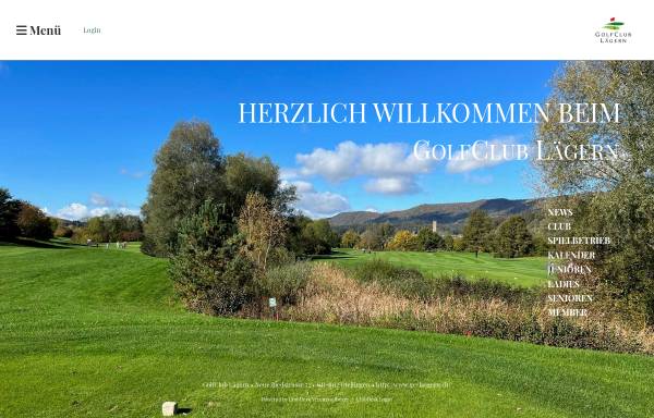Vorschau von www.gc-laegern.ch, Golfclub Lägern