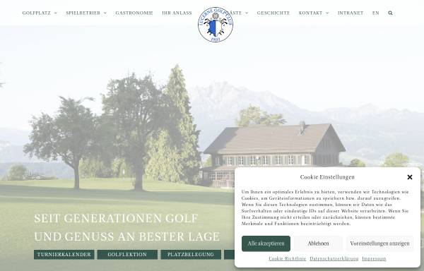 Vorschau von www.golfclubluzern.ch, Golfclub Luzern