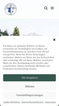 Vorschau der mobilen Webseite www.golfclubluzern.ch, Golfclub Luzern