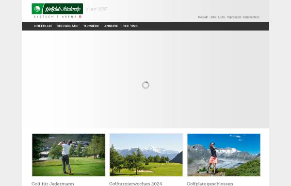 Vorschau von www.golfclub-riederalp.ch, Golf-Club Riederalp