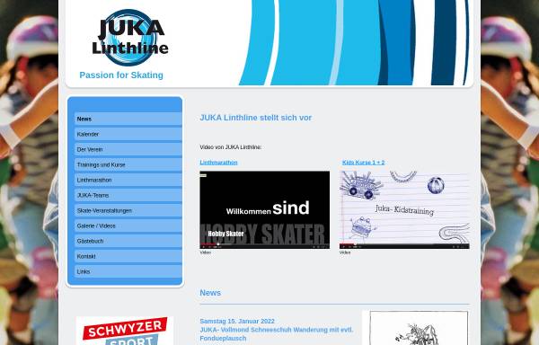Vorschau von www.juka-linthline.ch, Juka Linthline