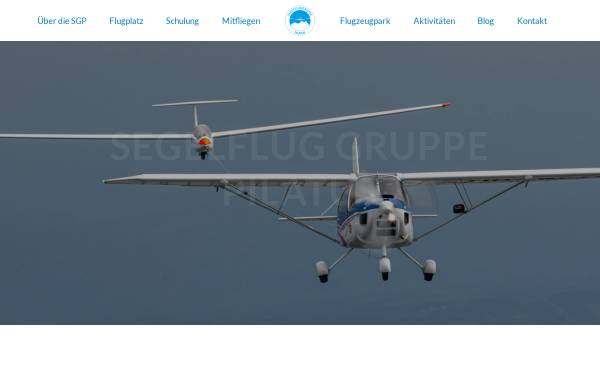 Vorschau von www.sgpilatus.ch, Segelfluggruppe Pilatus