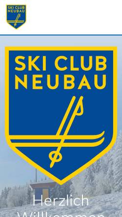 Vorschau der mobilen Webseite www.skiclub-neubau.de, SC Neubau e.V.