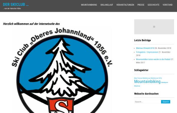 Vorschau von www.sc-oberes-johannland.de, SC Oberes Johannland e.V.
