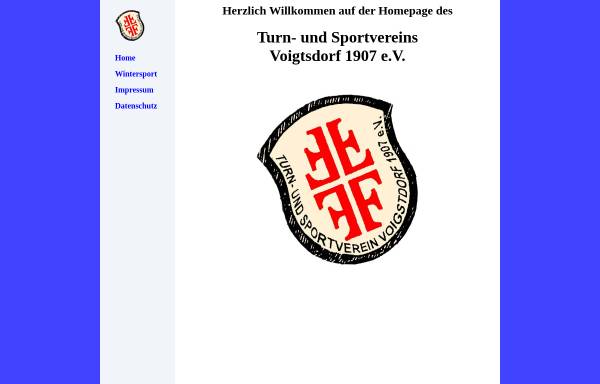 Vorschau von www.sportverein-voigtsdorf.de, TuS Voigtsdorf 1907 e.V.