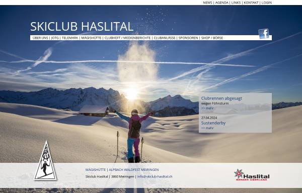 Vorschau von skiclub-haslital.ch, SC Haslital