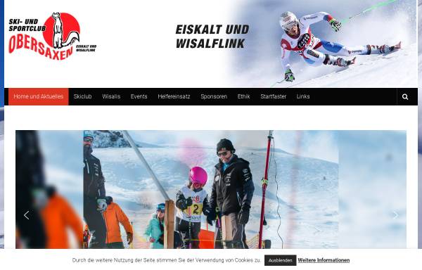 Vorschau von www.scobersaxen.ch, Ski- und Sportclub Obersaxen