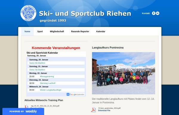 Vorschau von www.sscriehen.ch, Ski- und Sportclub Riehen