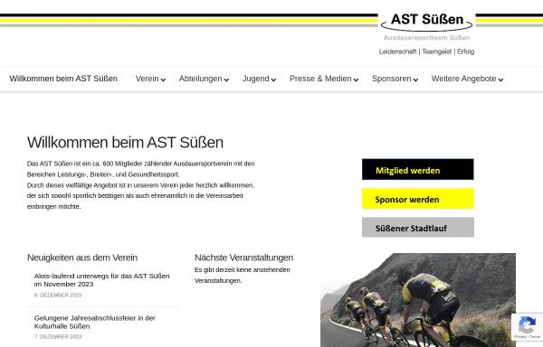 Vorschau von www.ast-suessen.de, Ausdauersportteam Süßen