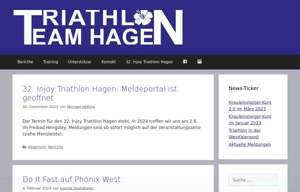 Vorschau von www.tri-team-hagen.de, Triathlon-Team-Hagen