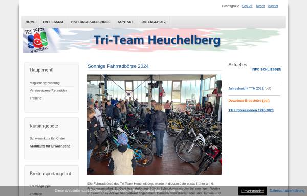 Vorschau von www.triteamheuchelberg.de, Triteam Heuchelberg